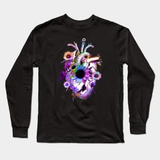 Floral heart 18 Long Sleeve T-Shirt